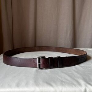 Polo Ralph Lauren Brown Leather Belt 1.5" Wide Fits 48–52 Waist Classic